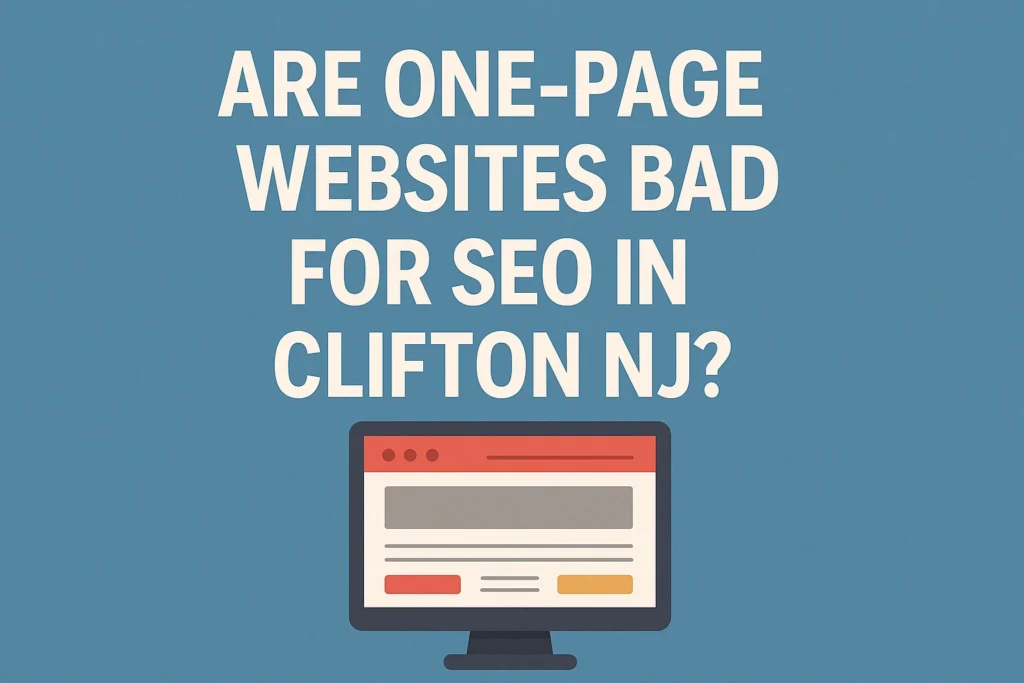 Are one-page websites bad for SEO?
