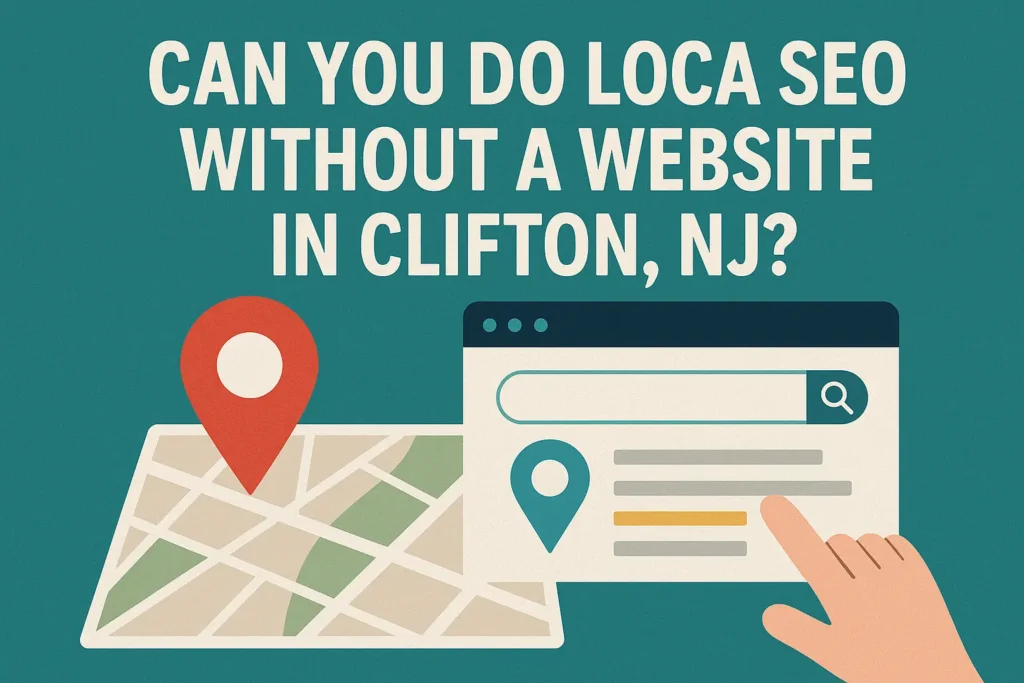 Can You Do Local SEO Without a Website in Clifton, NJ