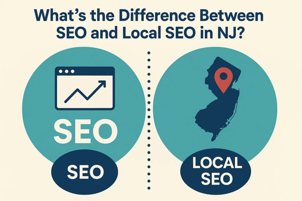 What’s the Difference Between SEO and Local SEO in NJ